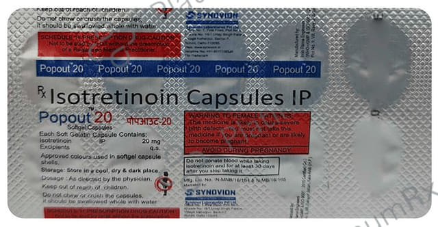Popout 20mg Capsule