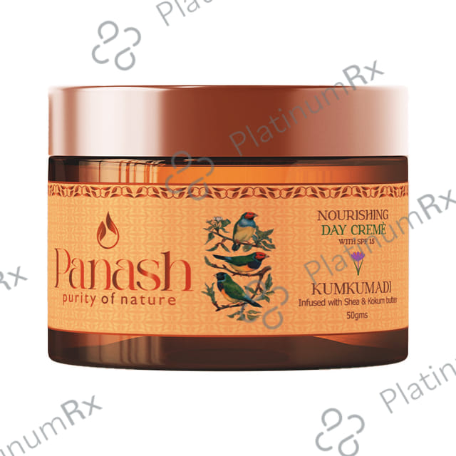 Panash Nourishing Day Creme Kumkmadi SPF 15 Cream 50gm