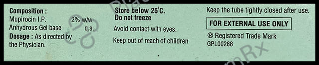 Supirocin 2% Lipogel 5gm