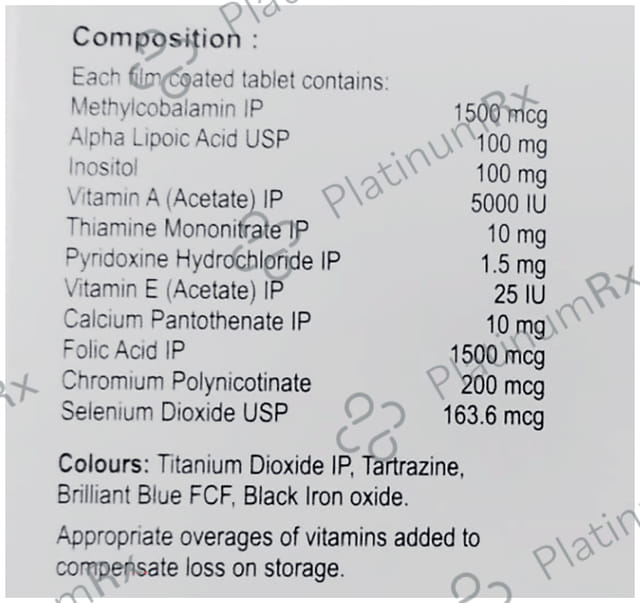 Tricobal OD RF Tablet 15s