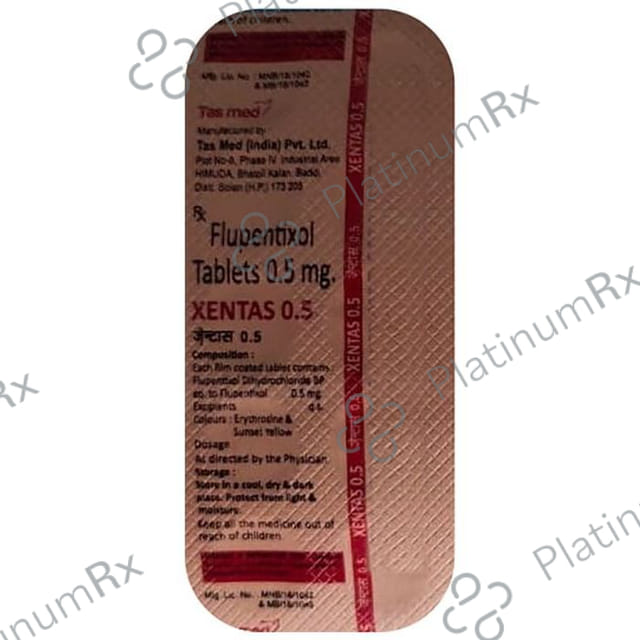 Xentas 0.5mg Tablet