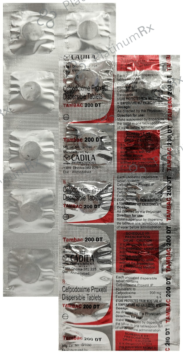 Tambac DT 200mg Tablet 10s