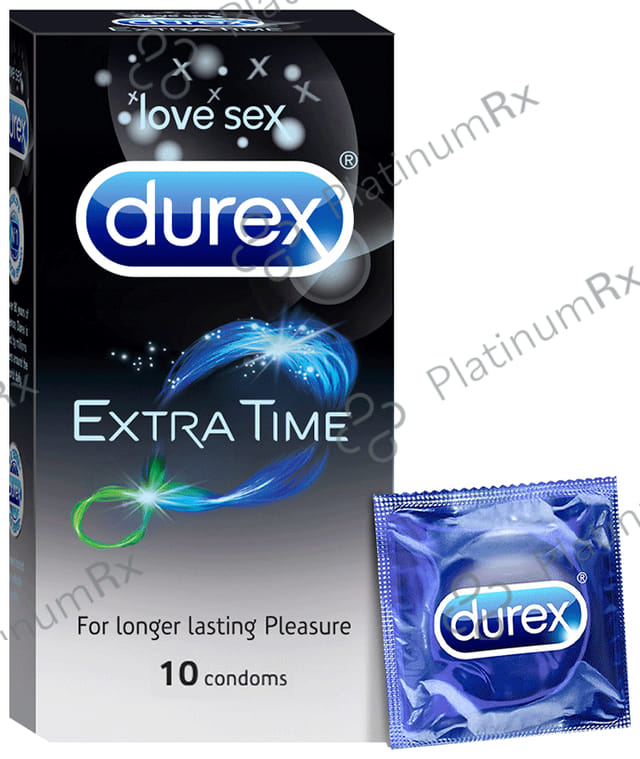 Durex Extra Time Condom 10s