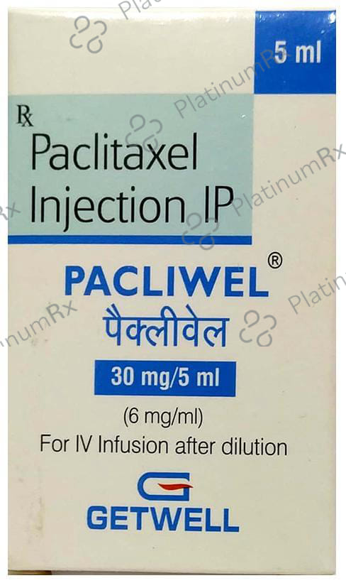 Pacliwel 30mg Injection 5ml