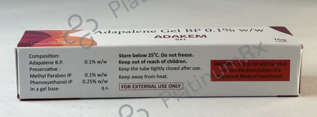 Adakem 0.1% Gel 15gm