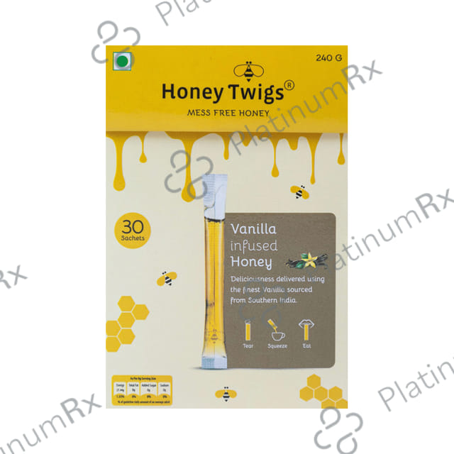Honey Twigs Vanilla Infused Honey 240gm