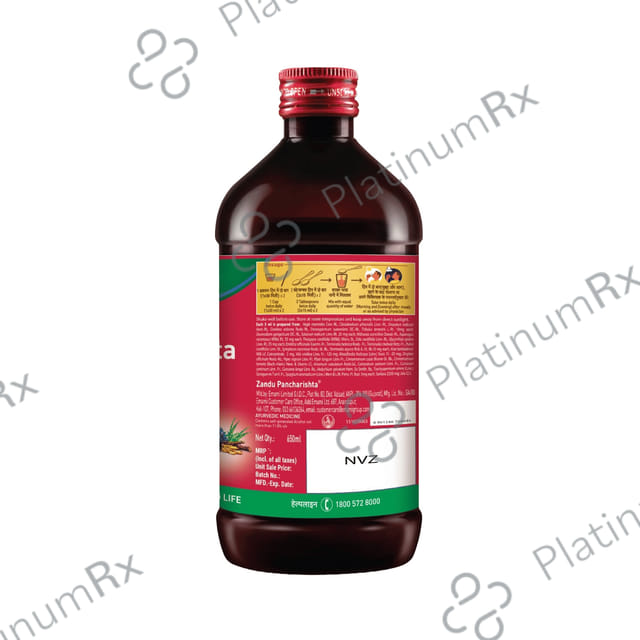 Zandu Pancharishta Ayurvedic Digestive Tonic - Complete Digestive Care 650 ml
