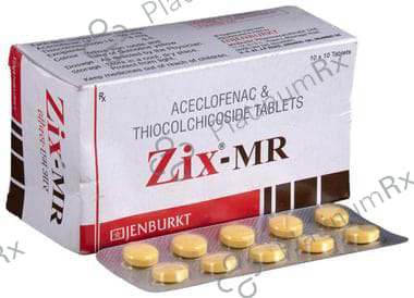 Zix MR 100/4mg Tablet 10s