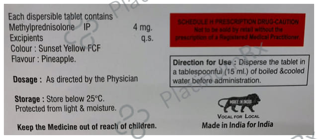 PL 05 Mpred 04mg Tablet 10s