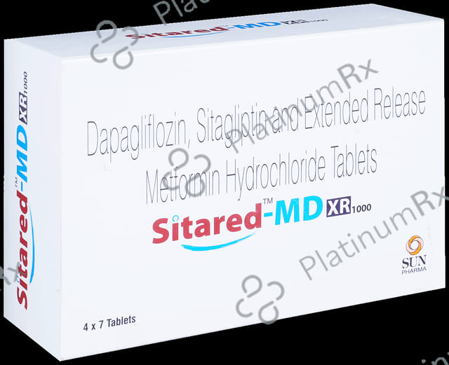 Sitared MD XR 10/1000/100mg Tablet 7s