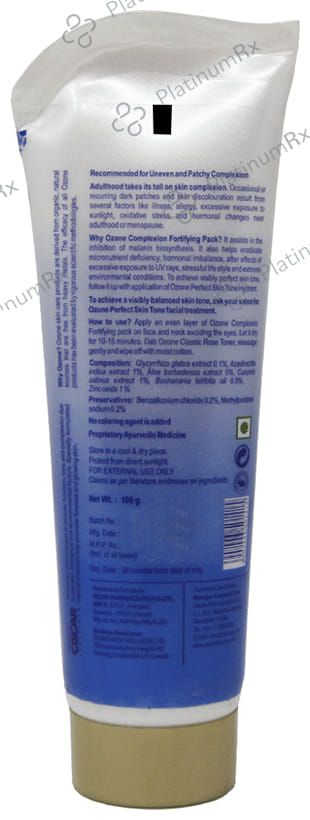 Ozone Complexion Fortifying Pack