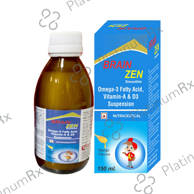 Glance Healthcare Brain Zen Syrup Mango