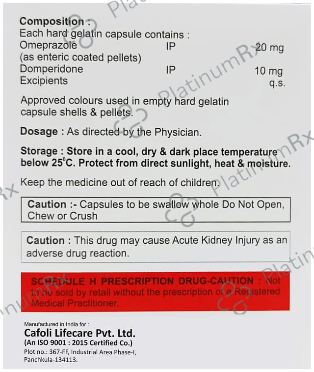 Omihub 10/20mg D Capsule 15s