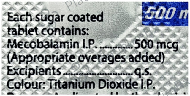 Methycobal 500mcg Tablet 15s