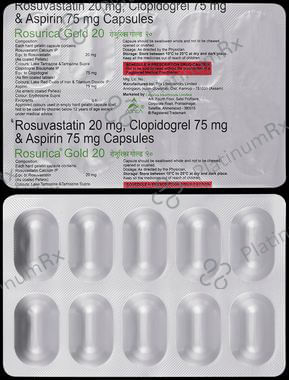 Rosurica Gold 20mg Capsule