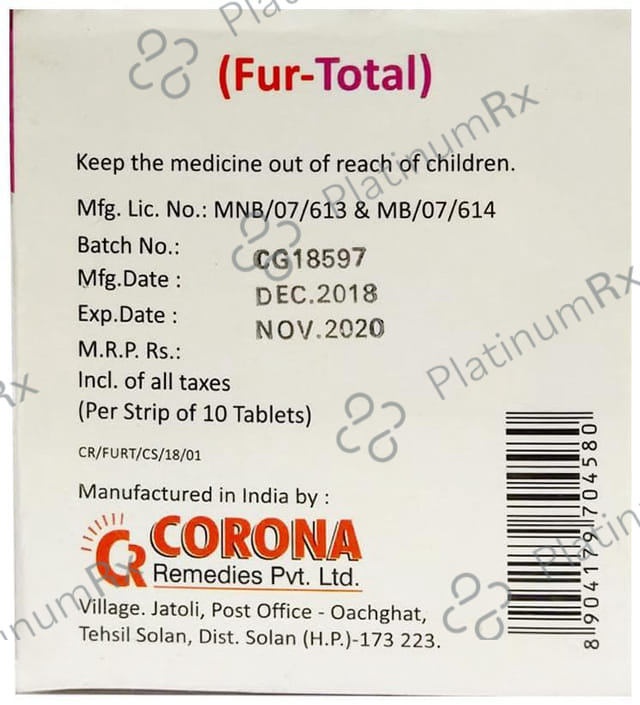 Fur Total Tablet 10s