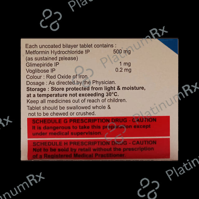 Yogamet-Trio 1 Tablet SR