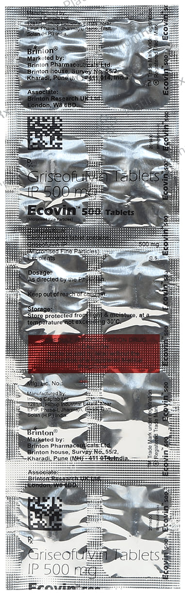Ecovin 500mg Tablet 10s