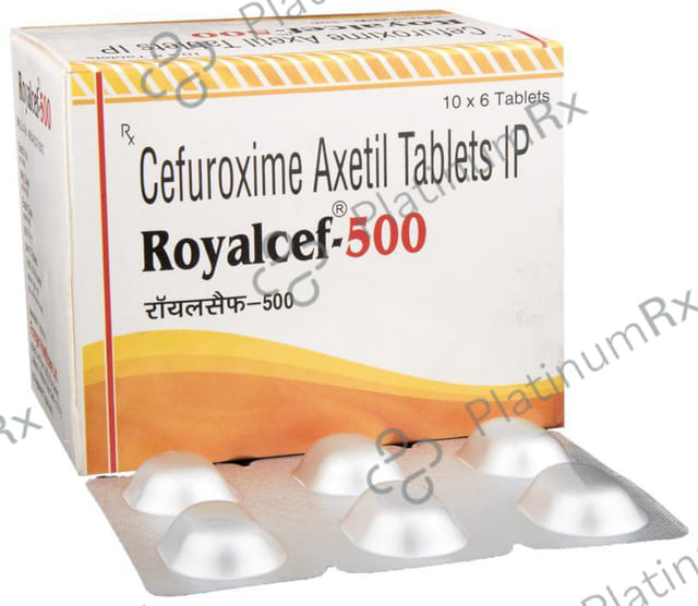 Royalcef 500mg Tablet 6s
