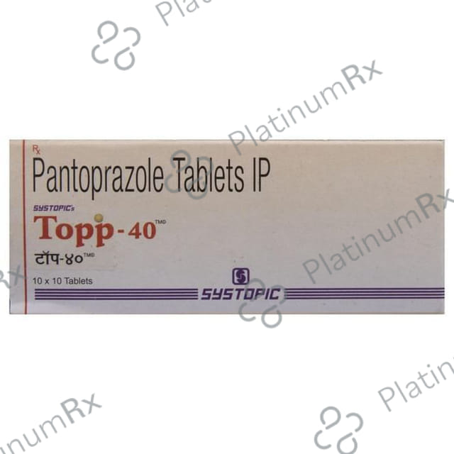 Topp 40mg Tablet 10s