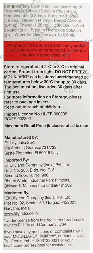 Mounjaro 5mg kwikPen 0.6ml