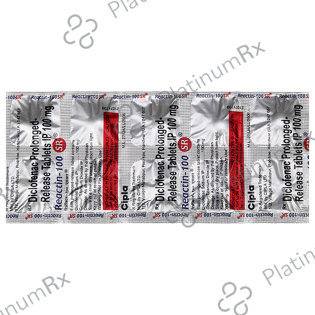 Reactin 100mg SR Tablet 15s