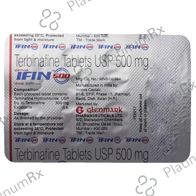 Ifin 500mg Tablet 7s