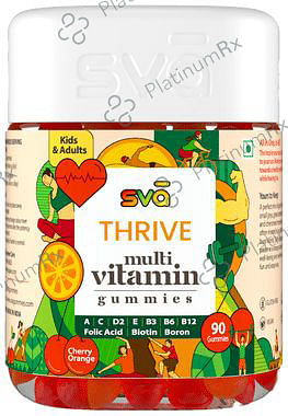 Sva Thrive Multivitamin Gummies Cherry Orange