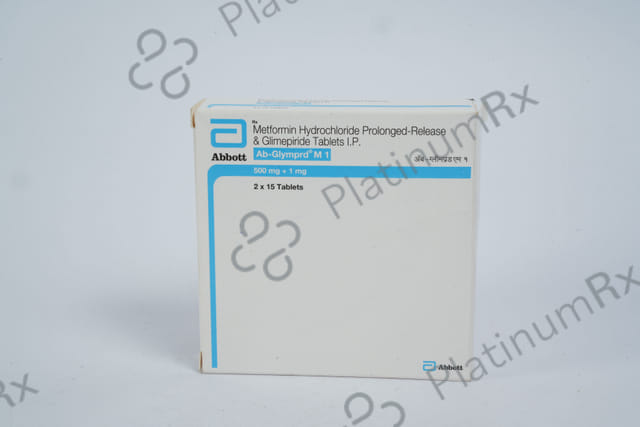 AB Glymprd M 1/500mg Tablet SR 15s