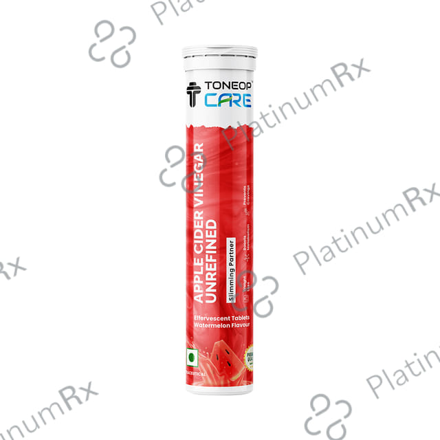 ToneOp Care Apple Cider Vinegar Effervescent Tablet Watermelon