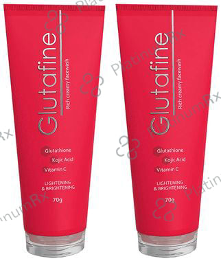 Glutafine Rich Creamy Face Wash (70gm Each)