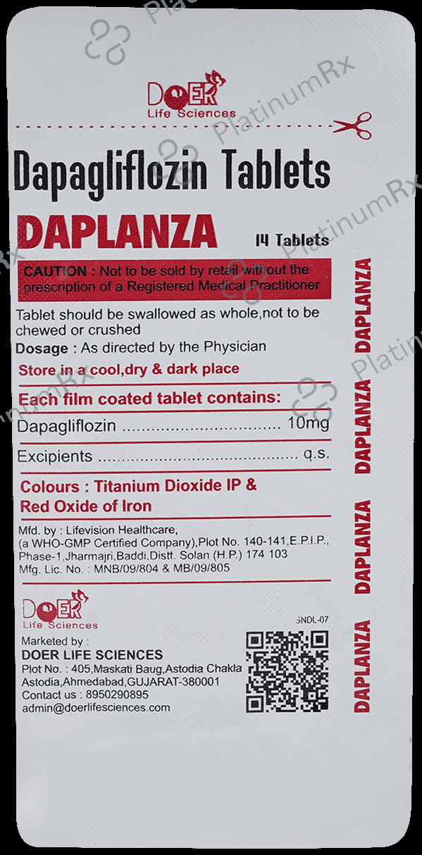 Daplanza 10mg Tablet