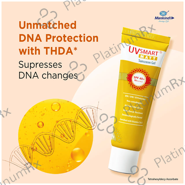 UVsmart Matt Sunscreen Gel 50gm