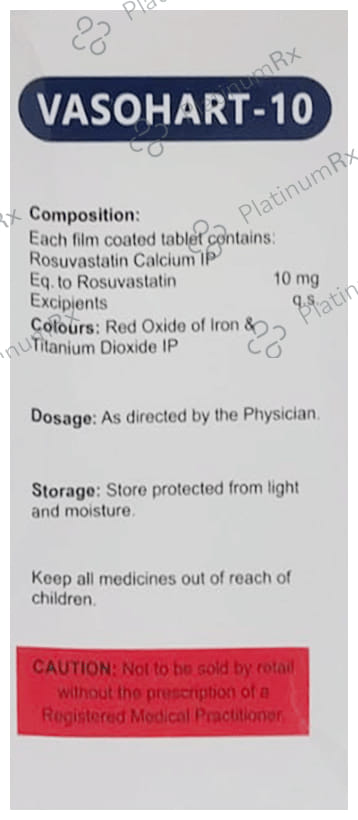 Vasohart 10mg Tablet 10s