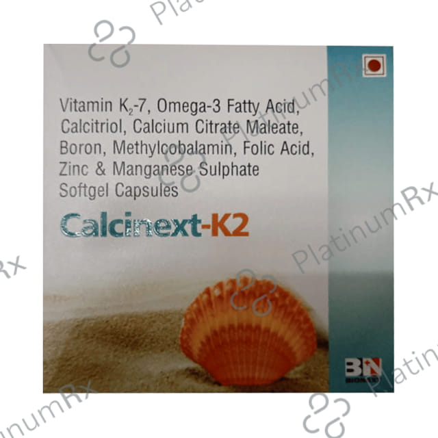 Calcinext K2 Capsule 10s