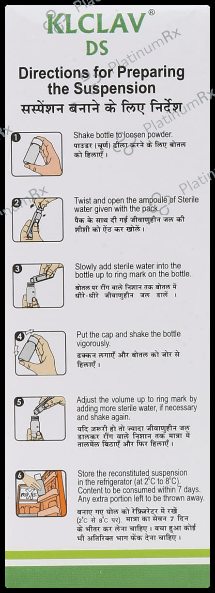 Klclav DS 457mg Oral Suspension 30ml