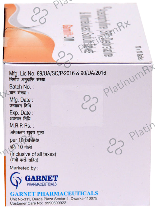 Garnifit DM Tablet SR 10s