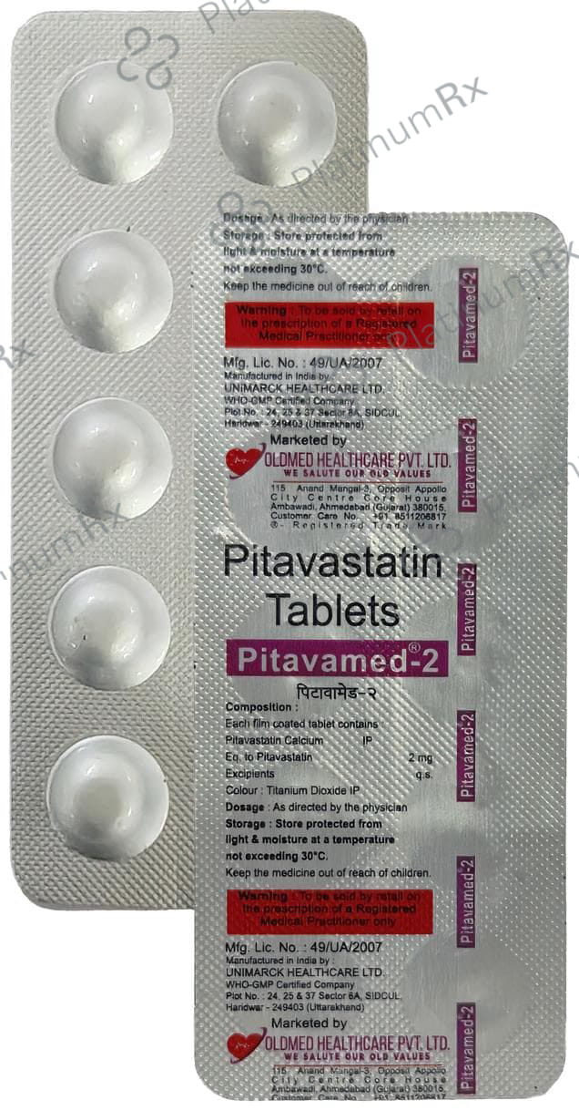Pitavamed 2mg Tablet