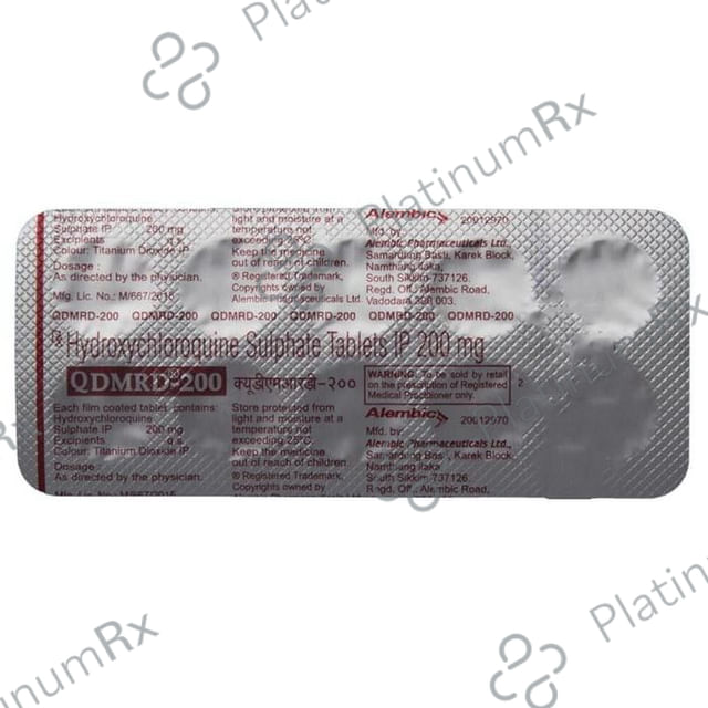 Qdmrd 200mg Tablet 10s