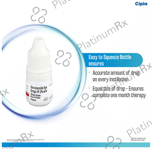 Dorzox 2% Eye Drop 5ml