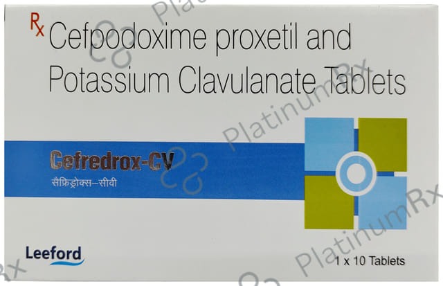 Cefredrox CV 200/125mg Tablet 10s
