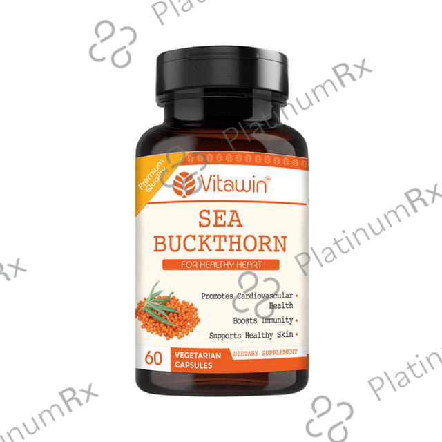 Vitawin Sea Buckthorn 500mg Vegetarian Capsule
