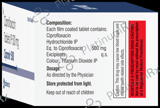 Cipronir 500 Tablet