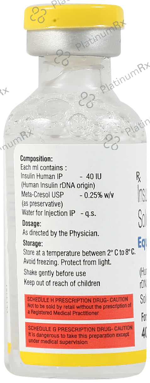 Equisulin R (40 IU/ml) (1*10ml Vial)