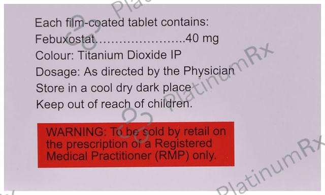 Ebuxo 40mg Tablet 10s