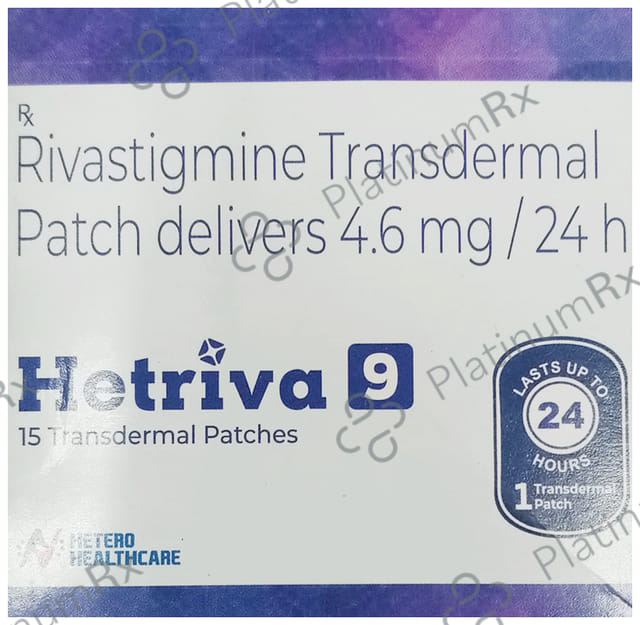 Hetriva 9mg Patch 1s