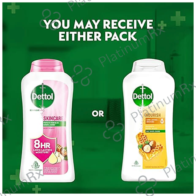 Dettol Skin Care Bodywash & Shower Gel - pH Balanced & Soap Free