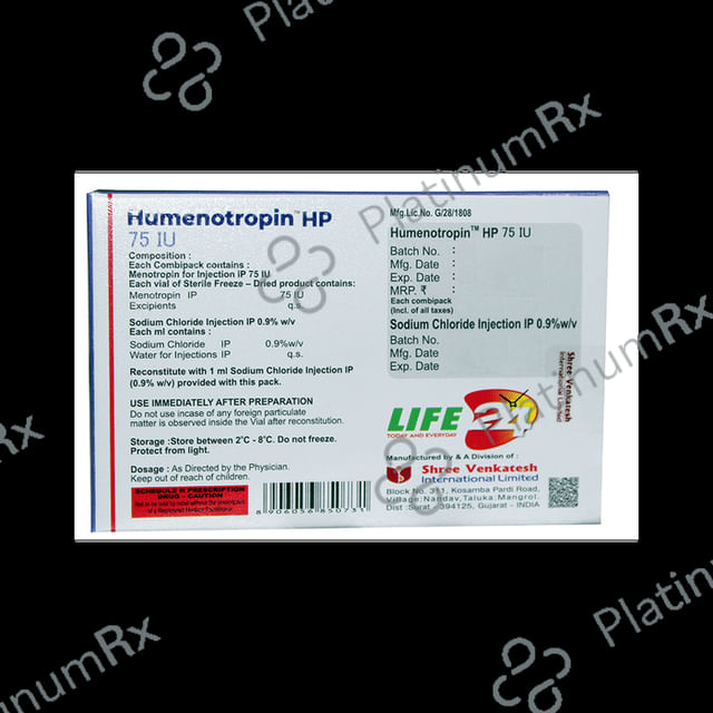 Humenotropin HP 75IU Injection
