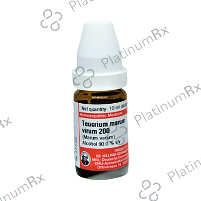 Dr Willmar Schwabe Germany Teucrium marum Virum Dilution 200