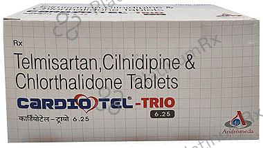 Cardiotel-Trio 6.25 Tablet